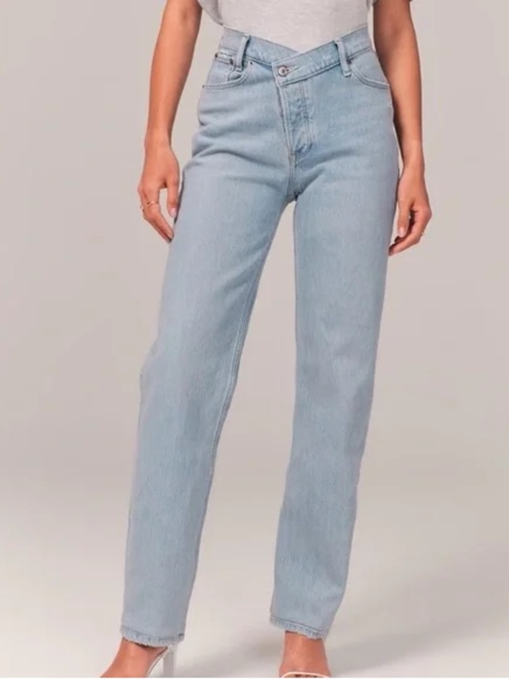 Abercrombie and Fitch dad high rise Jean
